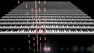 負けないで / ZARD（ピアノ演奏・midi伴奏＆歌詞）