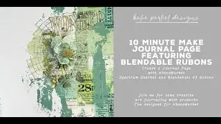 10 Minute Make : Blendable Rubons