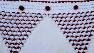 Wow🫣✨️beautiful easy gate parda design |gate halar design |gate toran design 