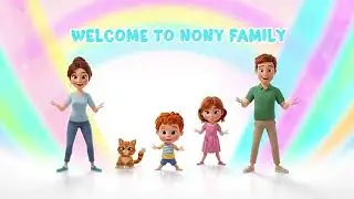 Finger Family Song with Nony! 🖐️ Garden Fun for Kids #shorts  #nurseryrhymes