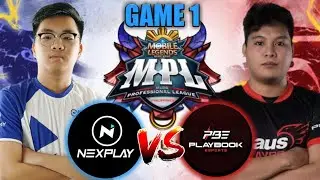 NXP SOLID vs LAUS PLAYBOOK ESPORTS / Game 1 MPL-PH SEASON 7