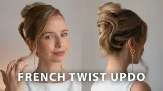 How to French Twist | Elegant Wedding & Prom Updo Tutorial