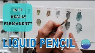 Derivan Liquid Pencil - Permanent vs. Rewettable