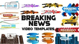 BixPack 36 - Breaking News | BluffTitler Video Templates
