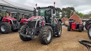 Used Massey Ferguson 8S.205 Dyna-7 Exclusive Spec Tractor - Walkaround Video