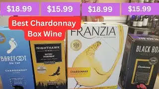 Tasting: Box Chardonnay wines from Wegmans less than $10