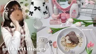 introvert's diaries |🇧🇩🥞 pancakes , skincare enjoying my company | poushi's studio, poushi unnie 234