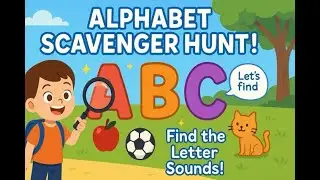 Phonics Phase 3 Scavenger hunt/Alphabet scavenger hunt/ sounds scavenger hunt