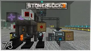 FTB Stoneblock 3 Let's Play EP73 - Pig Iron automation