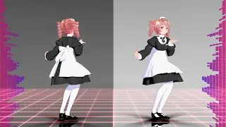 【MMD】ダーリンダンス [Darling Dance][back side ＆ mirror][60fps]【マクネナナカバー】(原曲キー版)