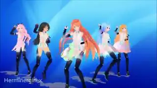 MMD - Aphmau Vocaloids vs Vocaloids {Aphmau}