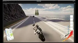 A UI come&ccedil;a assim, Rascunho. Projeto Moto Unity 6 HDRP