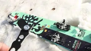 Monoskis Snowgunz - PRO SPLIT - Dry Demo