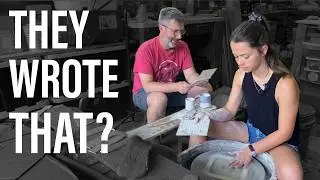My note from the &ldquo;Happy Potters&rdquo; of Robson Ranch | Day 16 of the 30 Day Pottery Wheel Challenge