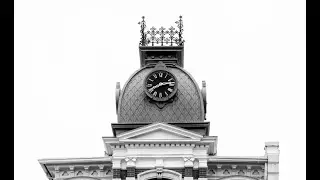 Удивительная архитектура банка (1882) в Маклинсборо, Иллинойс