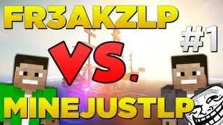 Fr3akzLP VS. MineJustLP #1 | Minecraft - Super Pirate Battle Royale [Battle-Map] || Fr3akzLP
