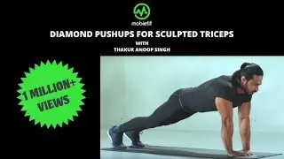 Anoop Singh Workout Series | Diamond Pushups for Sculpted Triceps
