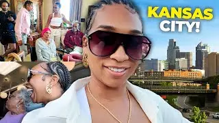 Видеоблог о Канзас-Сити | Семейное воссоединение Ниллы Аллин, Waffle House и просто атмосфера