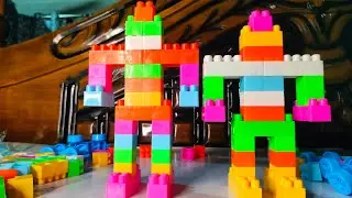 Satisfying DIY Blocks Robot ASMR/ Building Blocks / Blocks Game / Building Blocks fun.