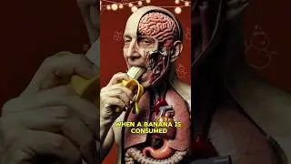 Full-Body Anatomical Consumption Scene&ldquo;The Journey Begins Bananas #science#digestiveprocess#facts