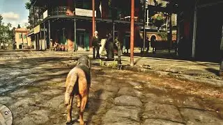 I am playing as a DOG in Red dead Redemption 2 | RDR2 RP