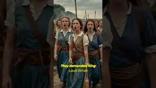 How Women Sparked the French Revolution. #FrenchRevolution #WomenInHistory #WorldHistory #shorts
