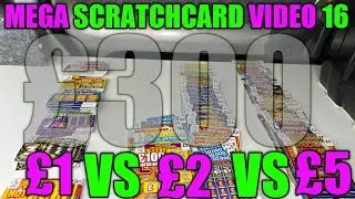 MEGA Scratchcard Video 16 S3 &pound;1VS&pound;2VS&pound;5
