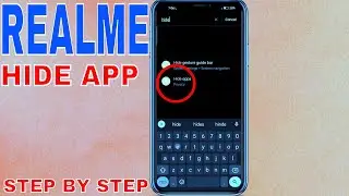 ✅ How To Hide Apps In Realme 🔴