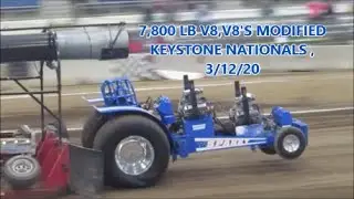 2020 KEYSTONE NATIONALS / 7,800 LB MOD S  CLASS / MOST WITH MUILTI V8 'S
