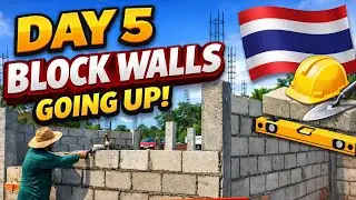 Bricks & Beats | Restaurant Build Day 5 &ndash; Block Work & Mo Lam
