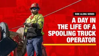Day in the Life of a Spooling Truck Operator - Ride Along Series