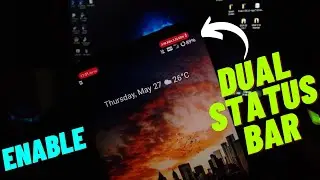 How to Enable Dual Status Bar - DSB in Any Android Phone | Customise your Status Bar with DSB🔥