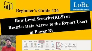 Power BI Row Level Security | RLS in Power BI| Restrict Data access to the user in Power BI