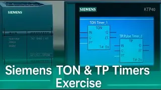 Siemens TON and TP Timers Exercise