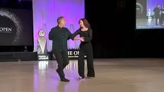 Marc Heldt and Laura Thompson - 4th place WCS Strictly Swing Masters Finals - The Open 2024