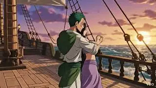 Zoro and robin romantic scene #onepiece #luffy #zoro #robin #anime 