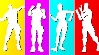 All Legendary Battle Pass Dances & Emotes in Fortnite! (Laid Back Shuffle, The Worm, Paws & Claws)