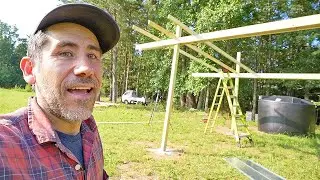 It's Starting to Look Like Something/ Rain Collection Shed Build