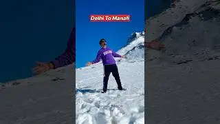 Delhi to manali by bus | delhi to manali trip budget | delhi to manali volvo bus #delhitomanali