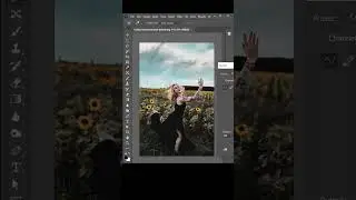 Color Enhancement Using Curves in Photoshop #shorts