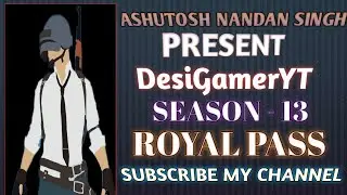 ROYAL PASS SEASON - 13