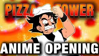 I remixed Pizza Time into a CURSED anime intro song (TV Size) - Pizza Tower Cover