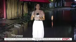 Lluvias por vaguada y onda tropical dejan inundaciones en San Pedro de Macoris