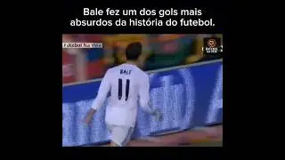 Esse &eacute; o gol mais ic&ocirc;nico do Bale? #bale #realmadrid #futebol #football #soccer