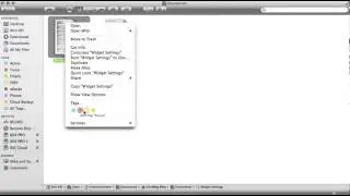 Tagging a File in OS X Mavericks