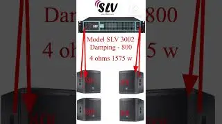 SLV 3002 amplifier #slv3002 #amplifier #bass #top #shorts #shortvideo