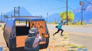 destroying gang just with Pistol 50