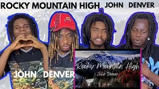 Rappers first time hearing : JOHN DENVER  - ROCKY MOUNTAIN 🏔️ HIGH (reaction)
