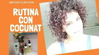 Método Curly Girl. Nueva Rutina con Cocunat. Resultados!