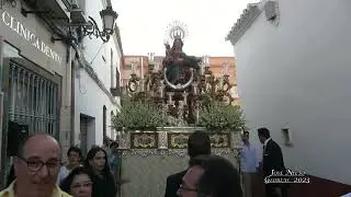 Procesión virgen de las Nieves Patrona de Olivares 2023